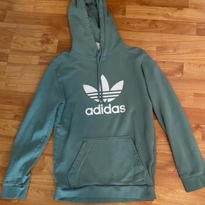 Men’s green adidas hoodie
